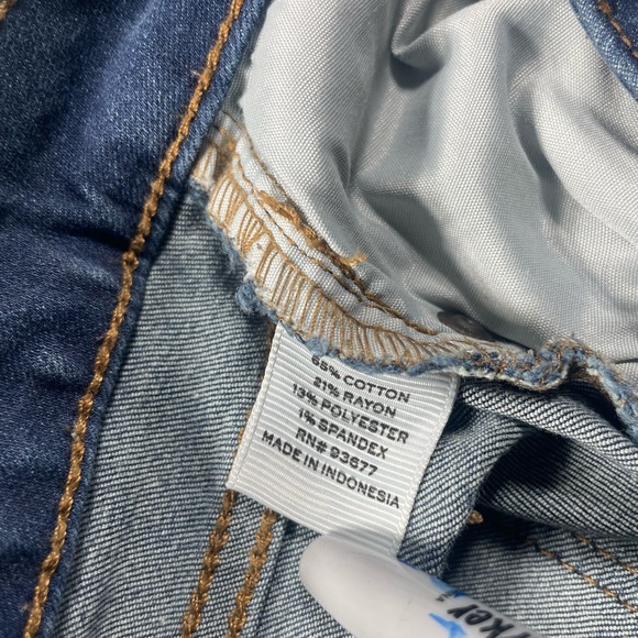 STYLUS Dark Blue Skinny Jeans - Picture 9 of 10